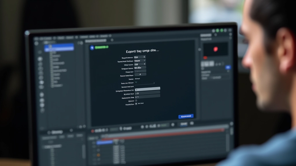 Finestra di dialogo Bodymovin aperta in After Effects, opzioni di esportazione visibili, menu a discesa con impostazioni ottimali evidenziate, interfaccia plugin
